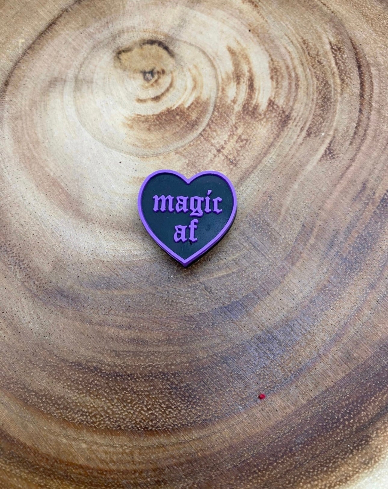 Magic AF Heart Shoe Charm