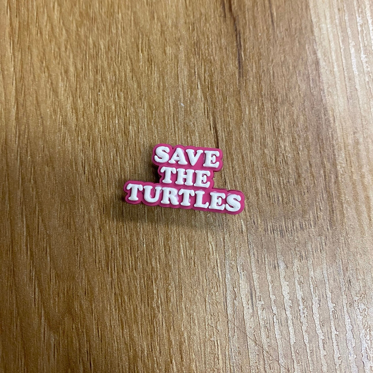 Save The Turtles Shoe Charm