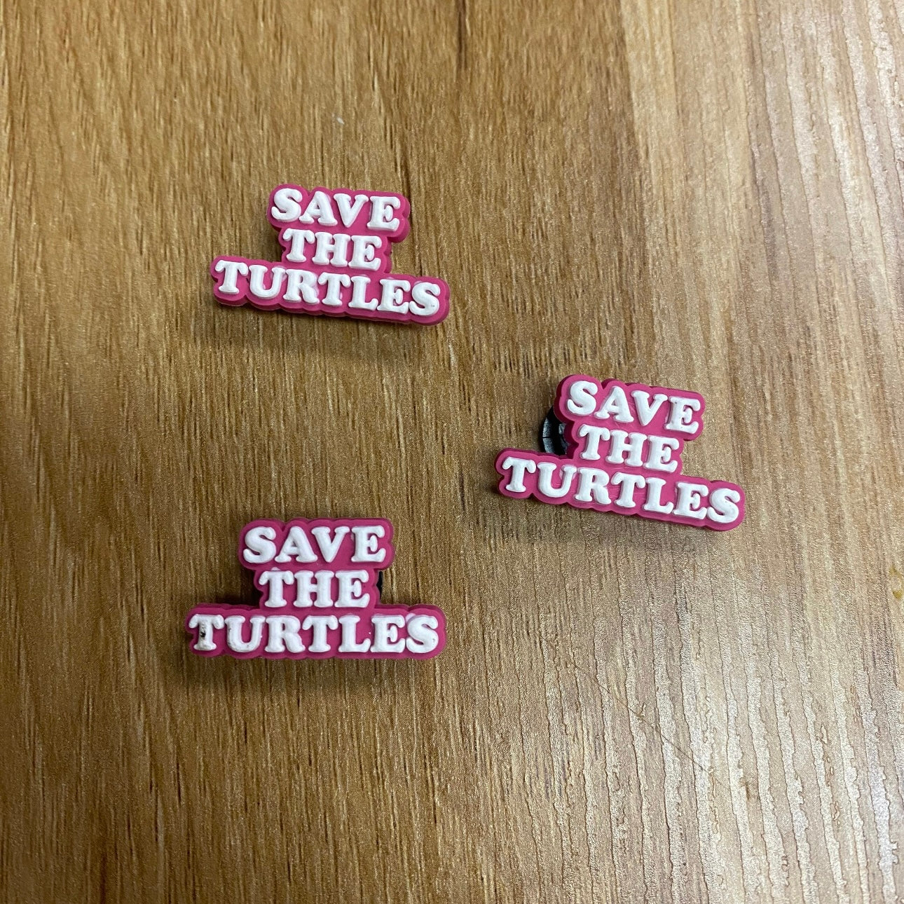 Save The Turtles Shoe Charm