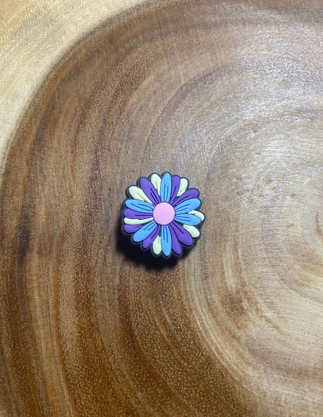 Blue Flower Shoe Charm