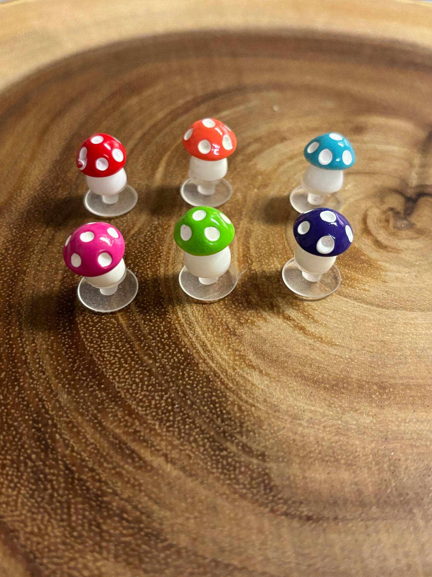 3D Mushroom Shoe Charm