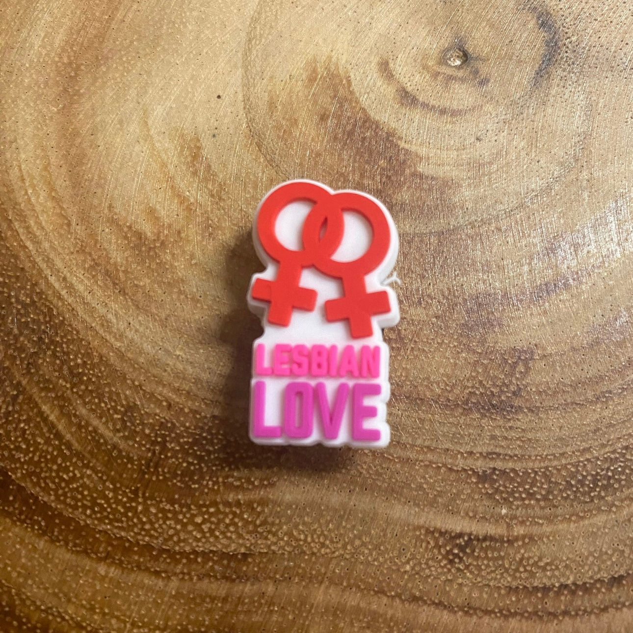 Lesbian Love Shoe Charm