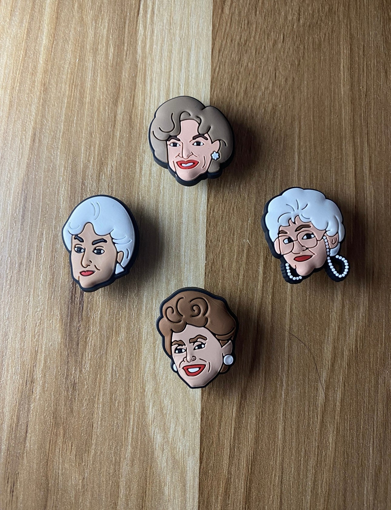 Golden Girls Shoe Charm