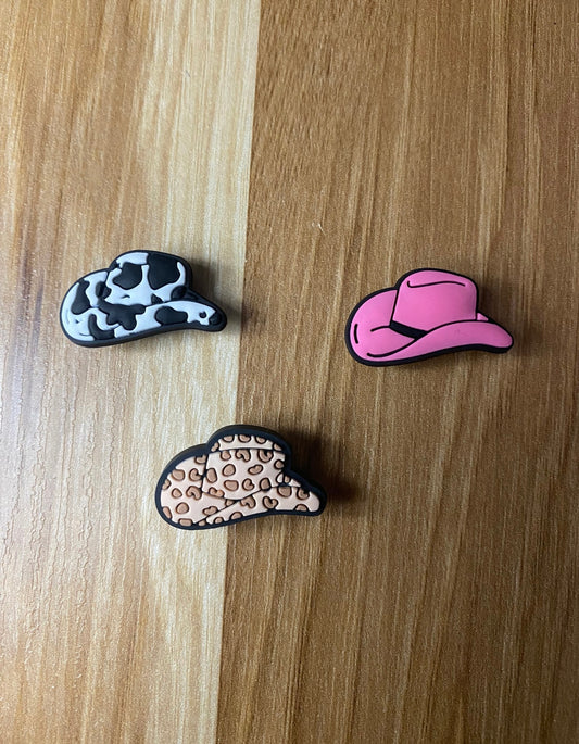 Cowboy Hat Shoe Charms