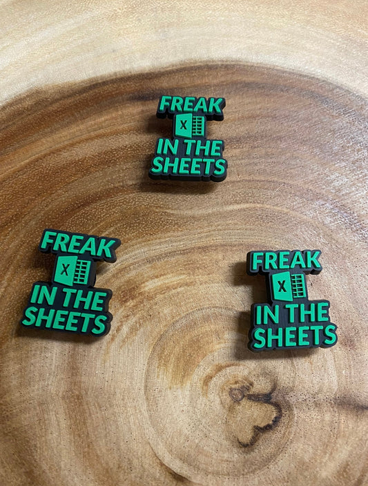 Freak In The Sheets Shoe Charm