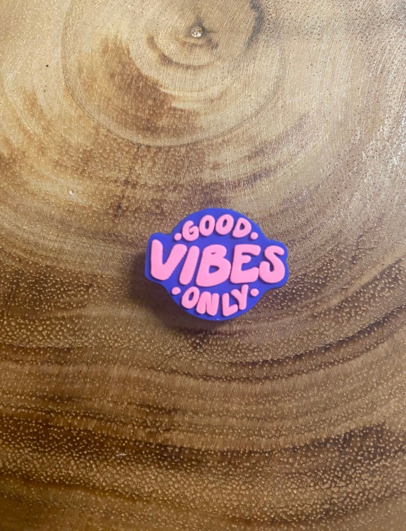 Good Vibes Shoe Charm