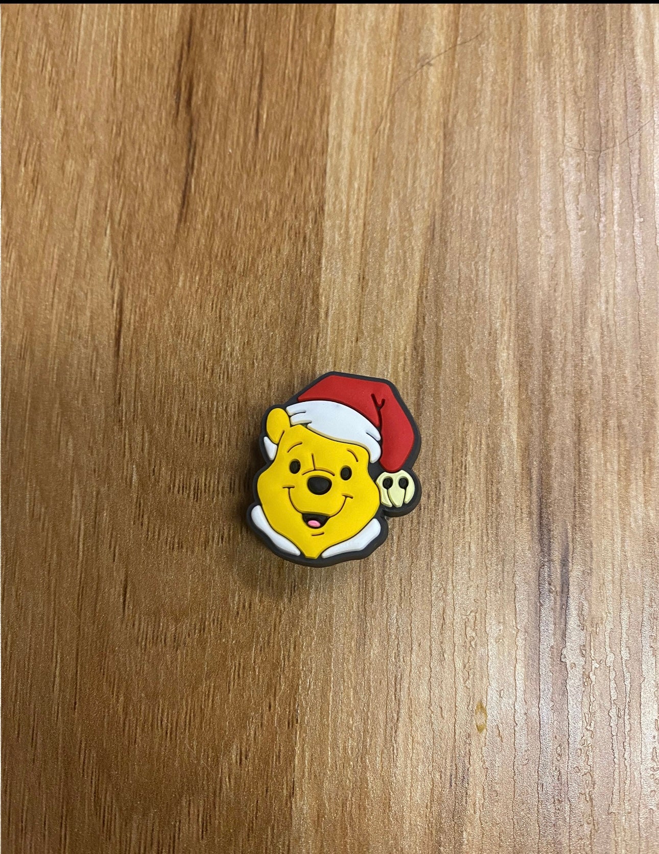 Christmas Pooh Bear Shoe Charm