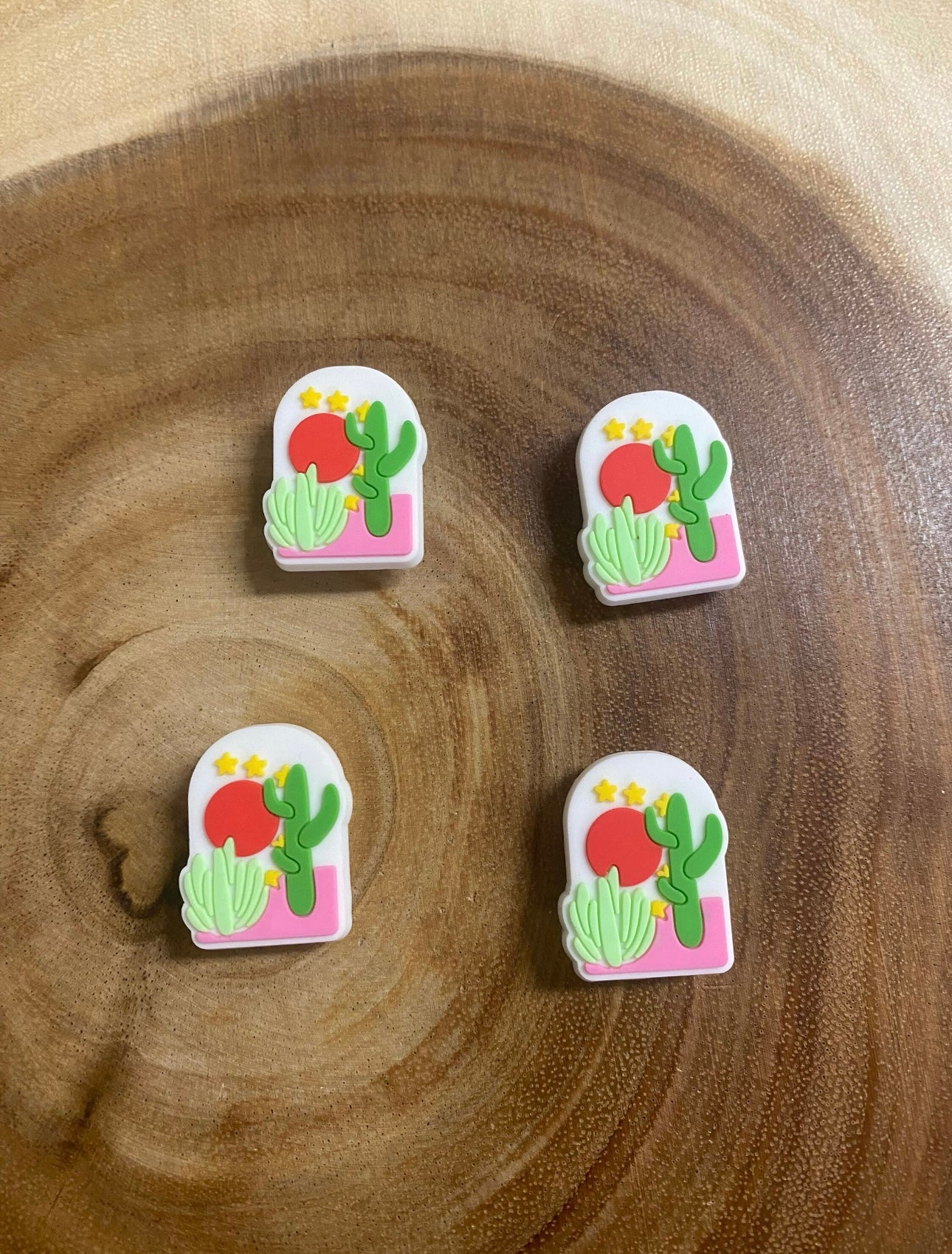 Cactus Shoe Charm