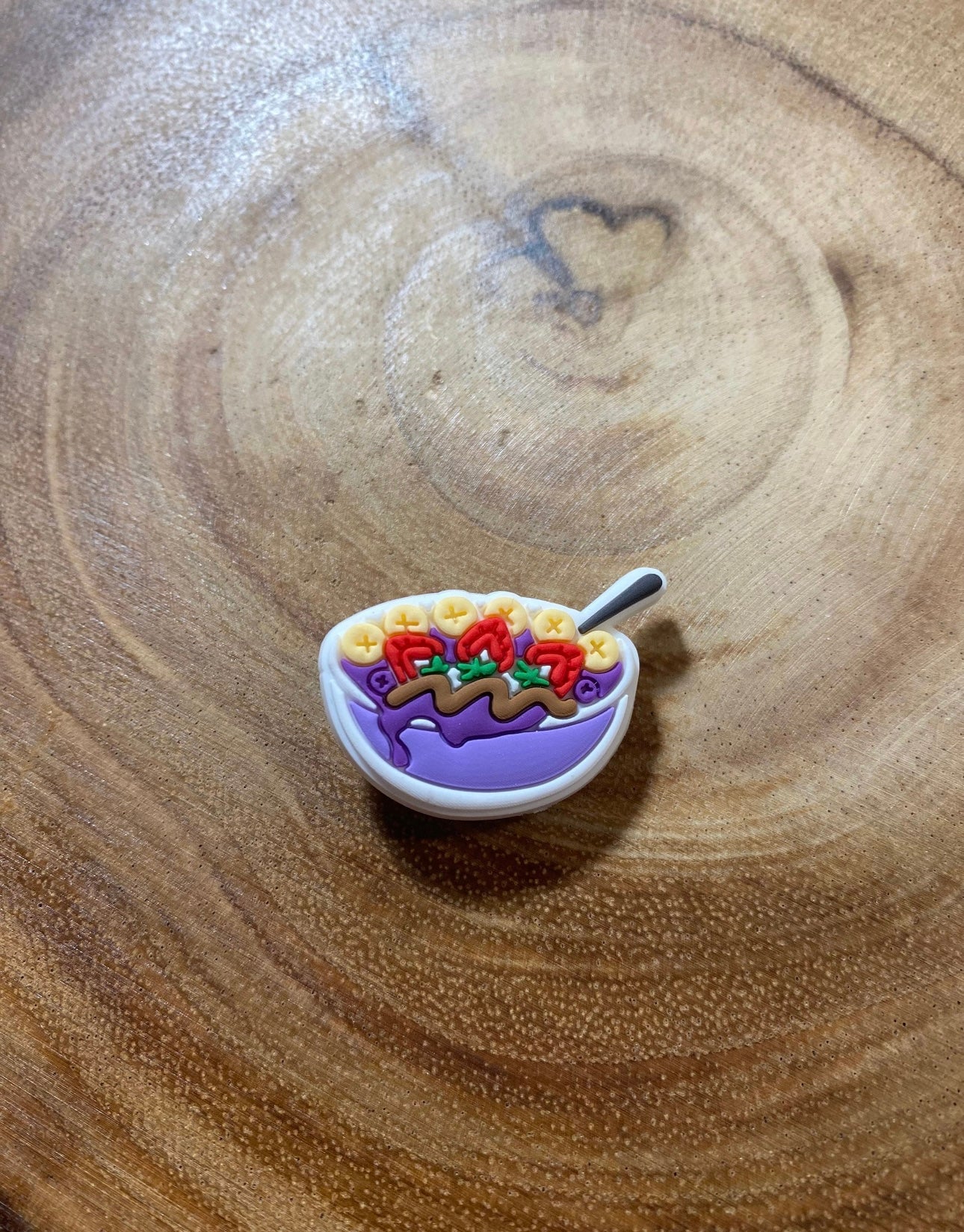 Açai Bowl Shoe Charm