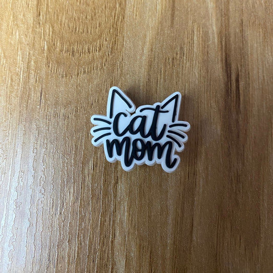 Cat Mom Shoe Charm