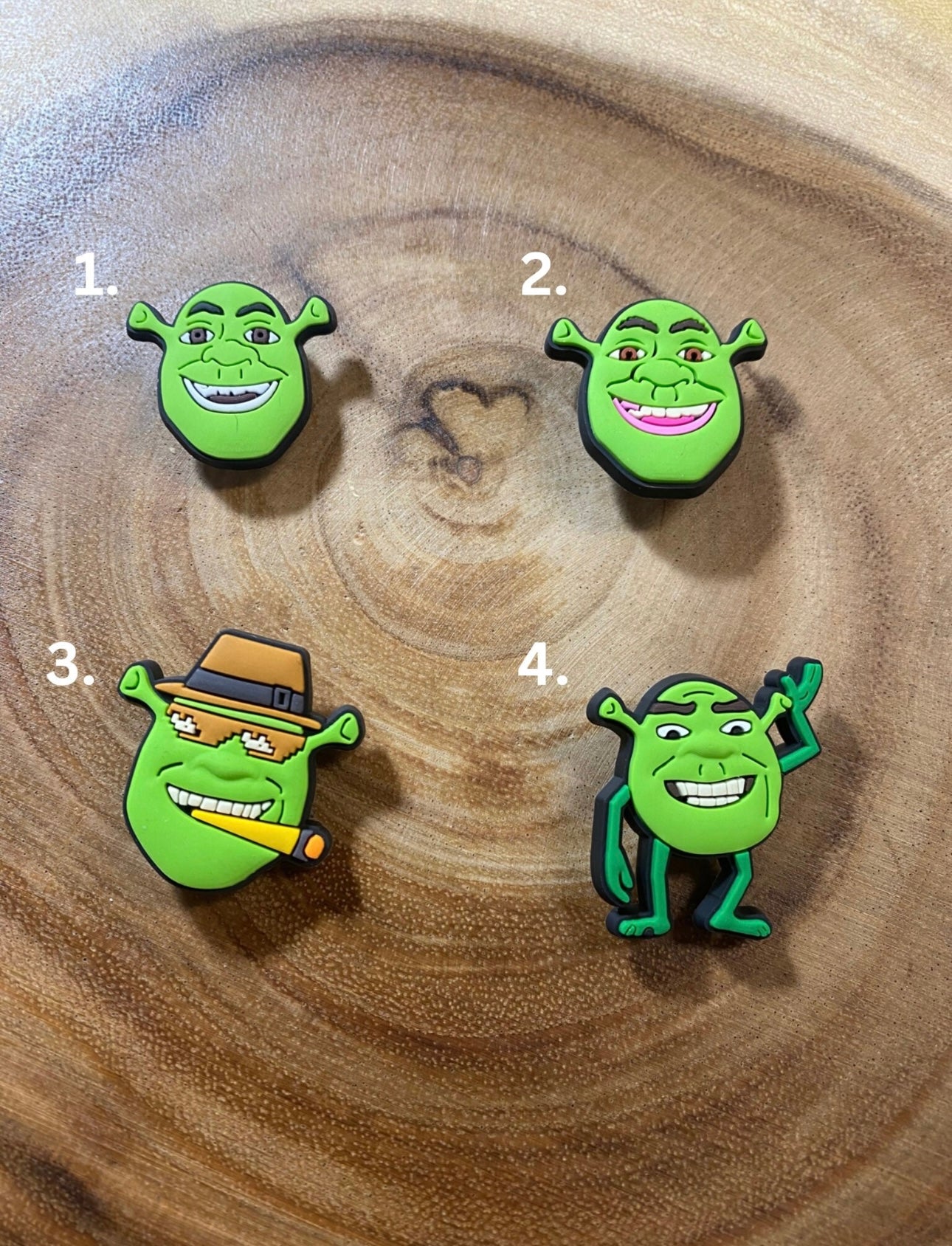 Shrek Shoe Charm