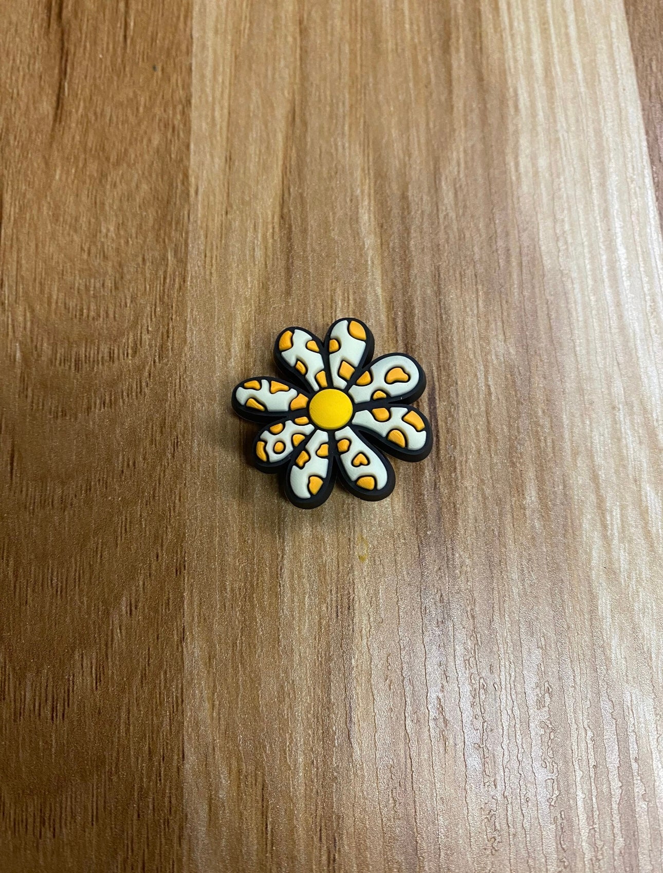 Yellow Flower Shoe Charm