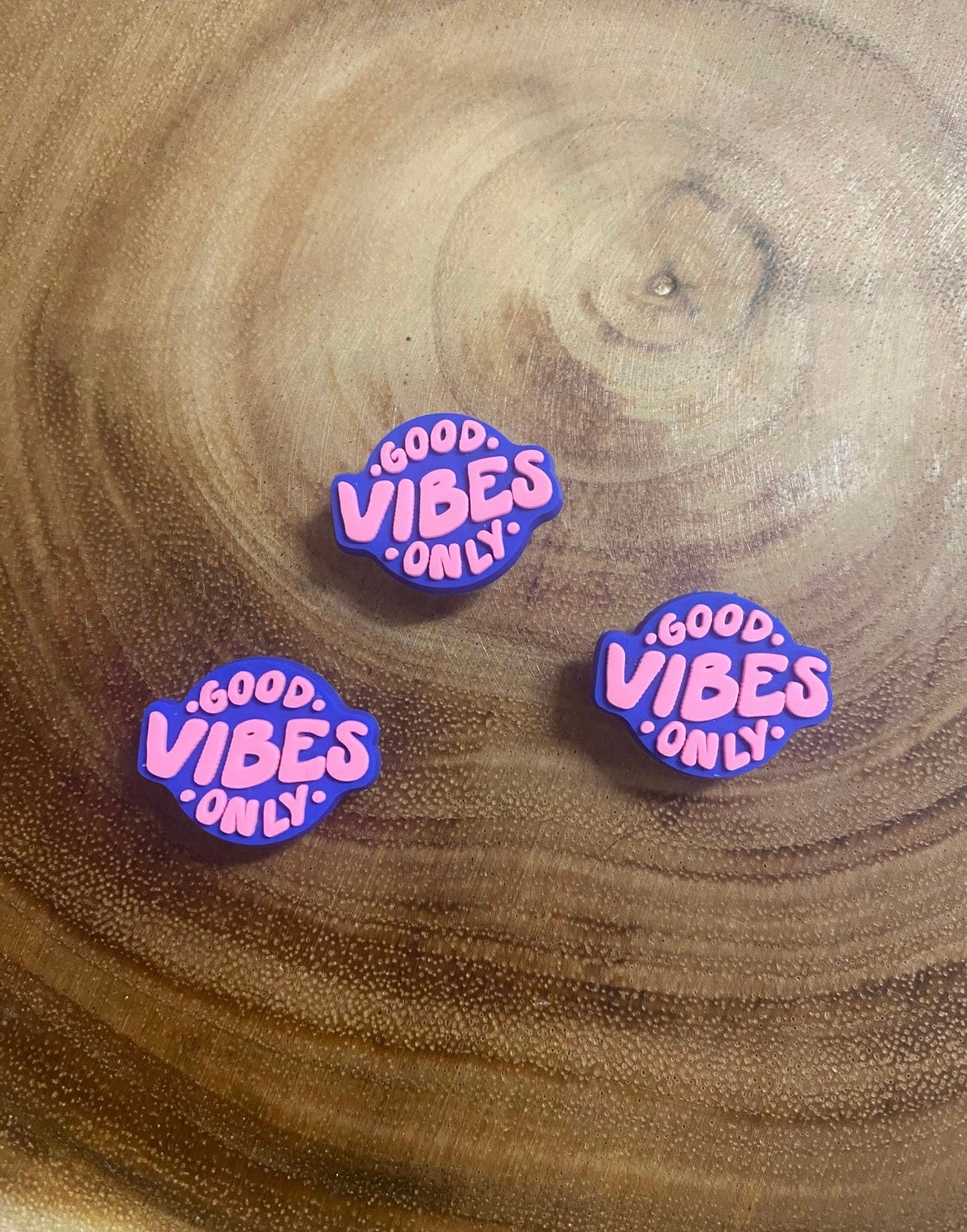 Good Vibes Shoe Charm