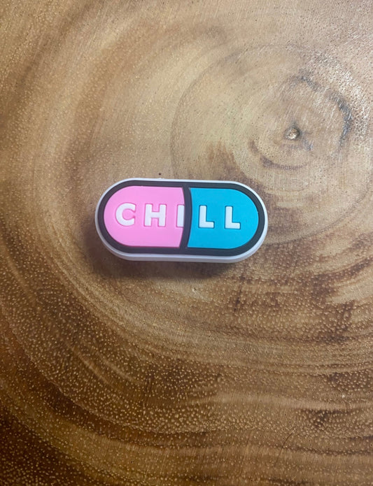 Chill Pill Shoe Charm